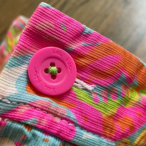 Lilly Pulitzer Callahan Shorts 5" Scuba to Cuba Print Women’s 2 - Picture 2 of 7